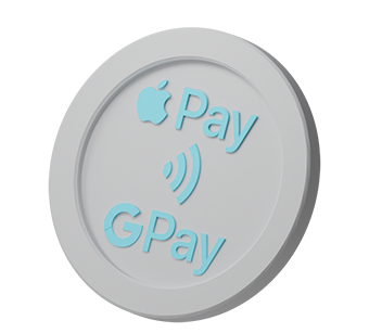 Возможность подключения к Google Pay и Apple Pay